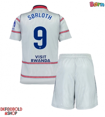 Atletico Madrid Alexander Sorloth #9 Tredje trøje Børn 2026-27 Kort ærmer (+ korte bukser)